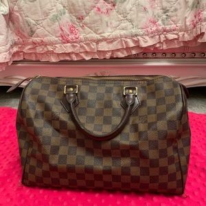 Louis Vuitton speedy 13 inches wide